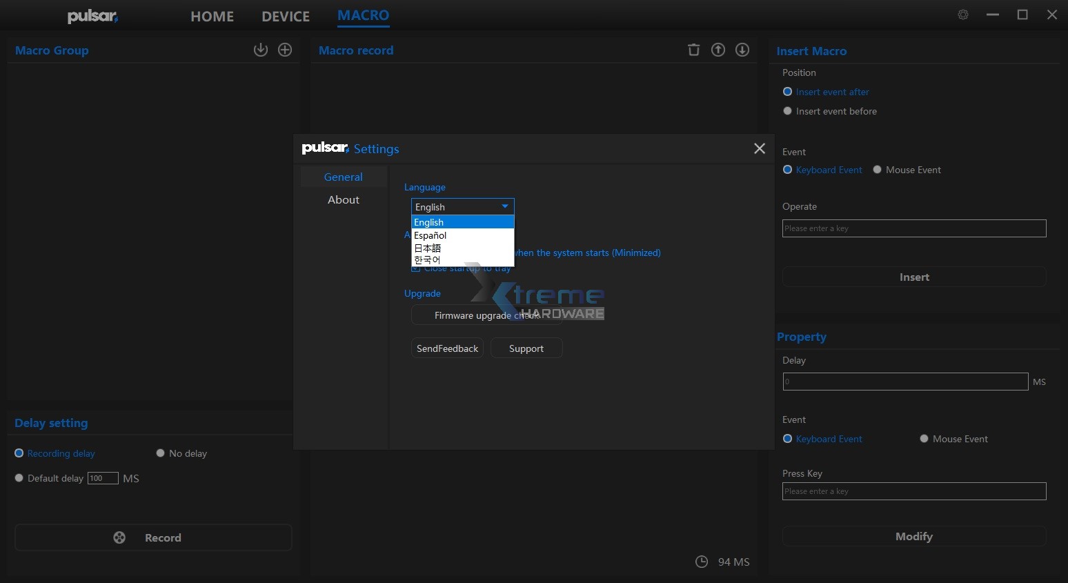 Pulsar Fusion PCMK TKL 10 c8850